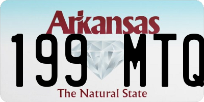 AR license plate 199MTQ