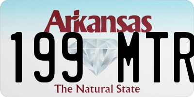 AR license plate 199MTR