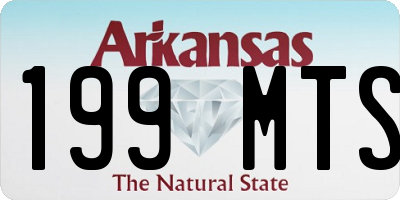 AR license plate 199MTS