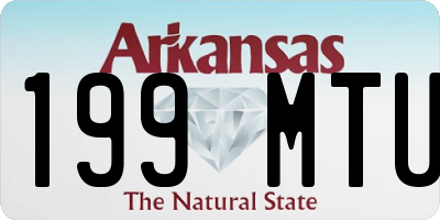 AR license plate 199MTU