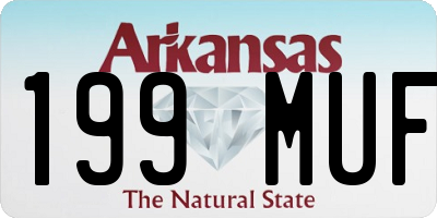 AR license plate 199MUF