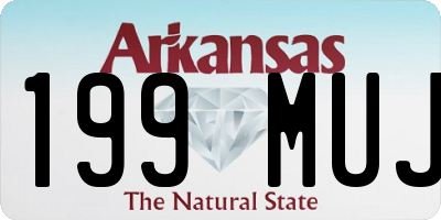 AR license plate 199MUJ