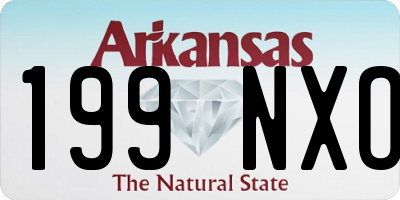AR license plate 199NXO