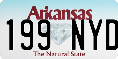 AR license plate 199NYD