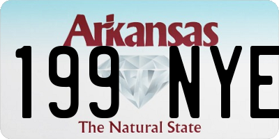 AR license plate 199NYE