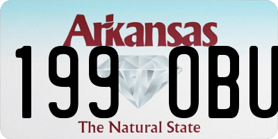 AR license plate 199OBU