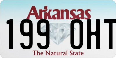 AR license plate 199OHT