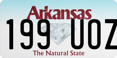 AR license plate 199UOZ