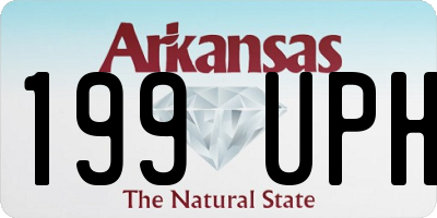 AR license plate 199UPH