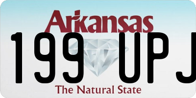 AR license plate 199UPJ
