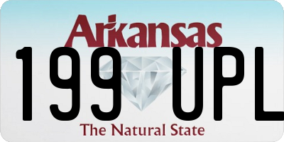 AR license plate 199UPL