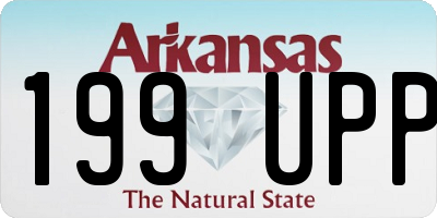 AR license plate 199UPP
