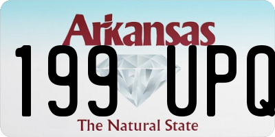 AR license plate 199UPQ