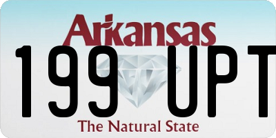 AR license plate 199UPT