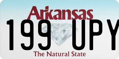 AR license plate 199UPY