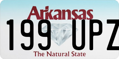 AR license plate 199UPZ