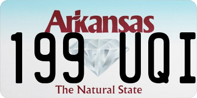 AR license plate 199UQI