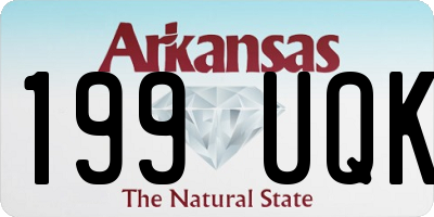 AR license plate 199UQK