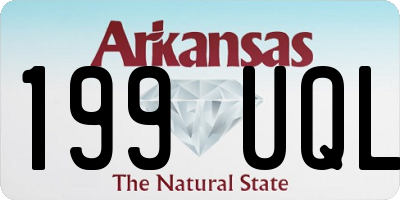 AR license plate 199UQL
