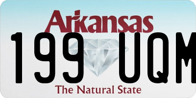 AR license plate 199UQM