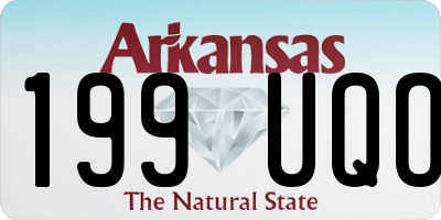 AR license plate 199UQO