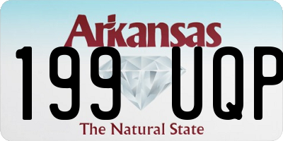 AR license plate 199UQP