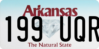 AR license plate 199UQR
