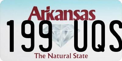 AR license plate 199UQS