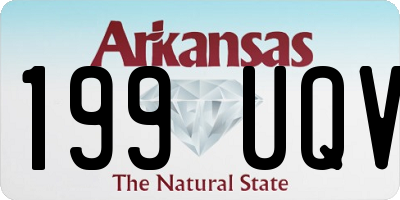 AR license plate 199UQV
