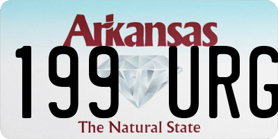 AR license plate 199URG