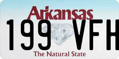 AR license plate 199VFH