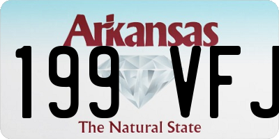 AR license plate 199VFJ