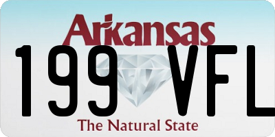 AR license plate 199VFL