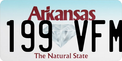 AR license plate 199VFM