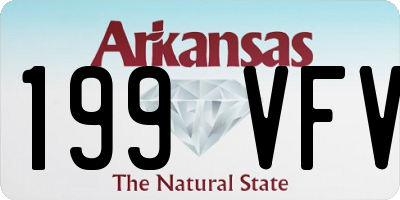 AR license plate 199VFV