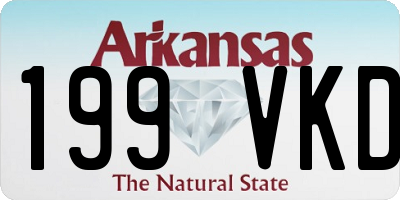 AR license plate 199VKD