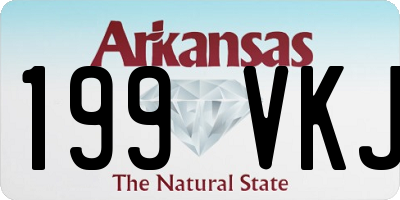 AR license plate 199VKJ