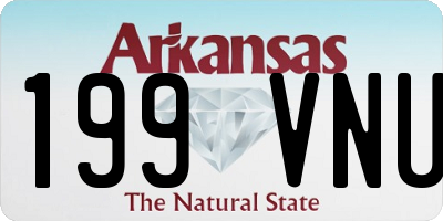 AR license plate 199VNU