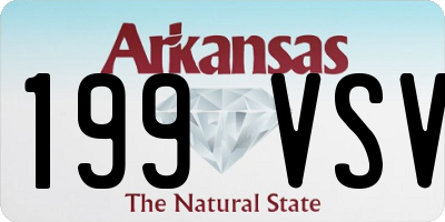 AR license plate 199VSV