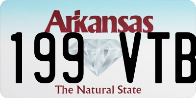 AR license plate 199VTB