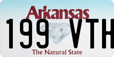 AR license plate 199VTH