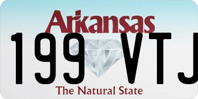 AR license plate 199VTJ