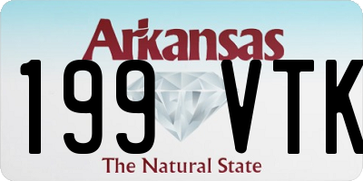 AR license plate 199VTK