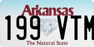 AR license plate 199VTM