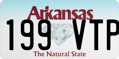 AR license plate 199VTP