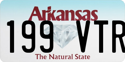 AR license plate 199VTR