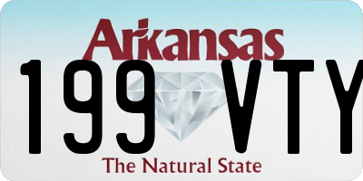 AR license plate 199VTY