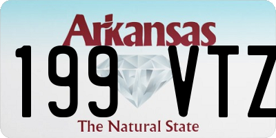 AR license plate 199VTZ