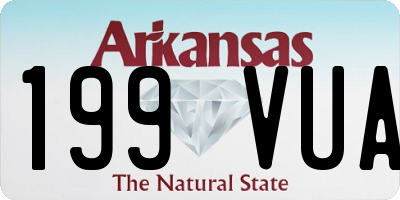 AR license plate 199VUA