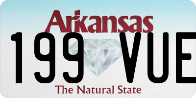 AR license plate 199VUE